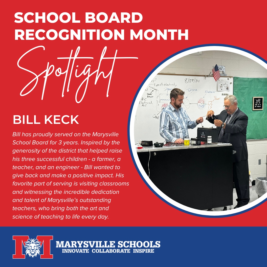 MarysvilleEVSD's tweet photo. January is School Board Recognition Month! π
Join us in thanking our school board members for their dedication and hard work. Their commitment helps make a difference for our students, staff, and schools every day! π
#PTBM #MEVSD https://t.co/GR1BSOdu1h