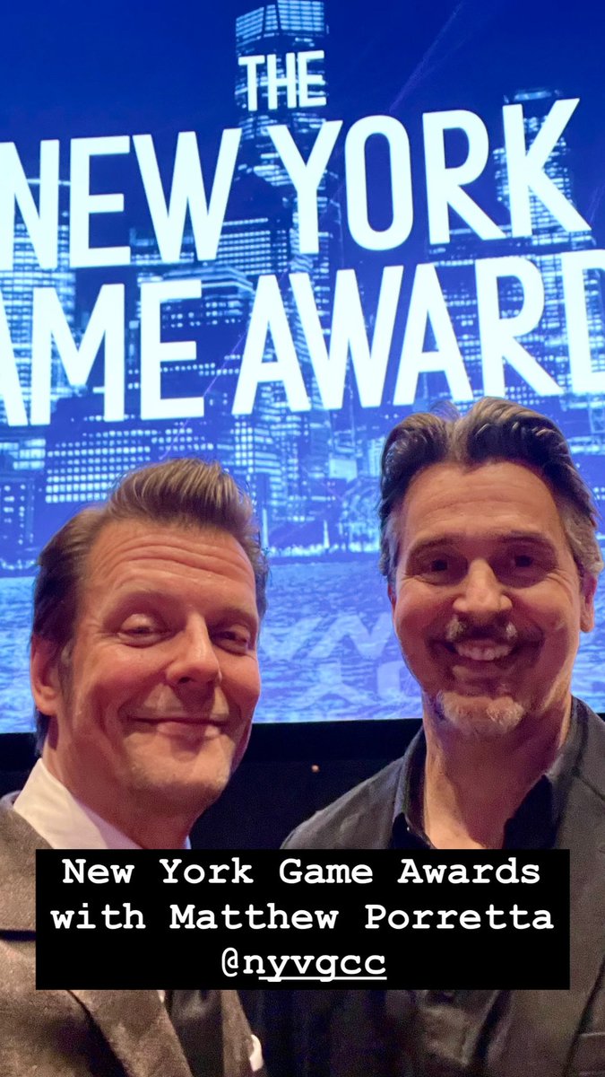 SamLakeRMD's tweet photo. New York Game Awards with Matthew Porretta @NYVGCC https://t.co/2RIoEKBMRV
