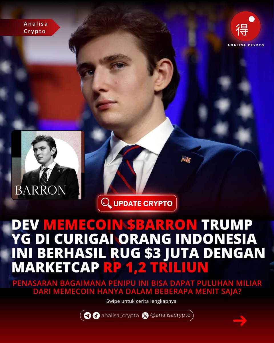 AnalisaCrypto's tweet photo. Developernya orang Indonesia? https://t.co/6aOonAbGl8