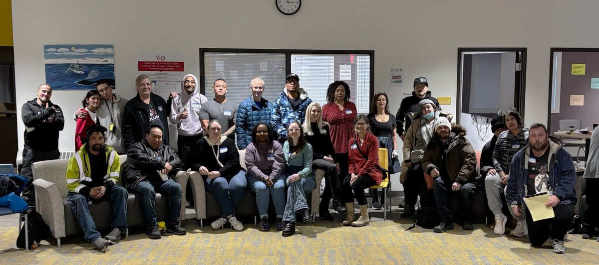 When we show up with open minds and open hearts, great things can happen. Thanks to all who showed up on Saturday — staff, partners and guests — for our community's first hosted conversation with lived expertise in homelessness. Stay tuned! #NothingAboutUsWithoutUs