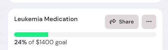 erispawnsible's tweet photo. We are 24% away from our goal of $1400!!

She kept her cancer from me for 3 years and only told me when she came back to the Philippines

She's everything to me. She knew all my struggles and never failed to support me. Now it's my turn to support her 10x back. #KofiGoalChallenge https://t.co/hYhjkJ1tUF