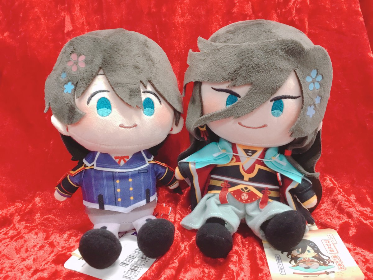 💮入荷情報💮 #わんぱく刀剣乱舞 ぬいぐるみ #桑名江 #豊前江 #松井江