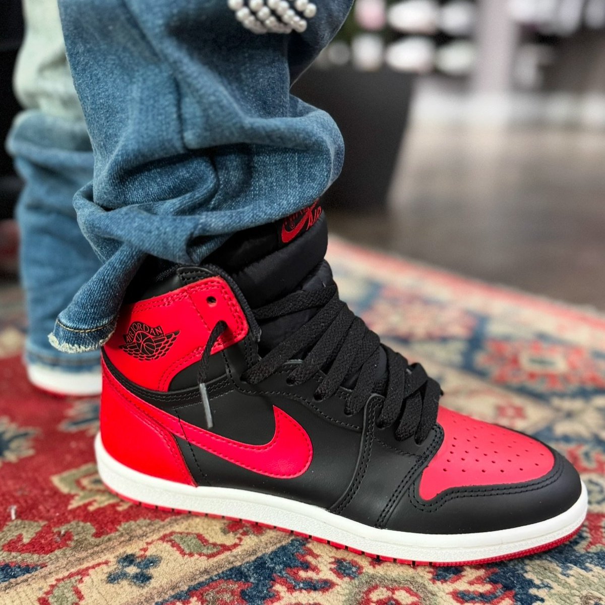 banned 1s on feet