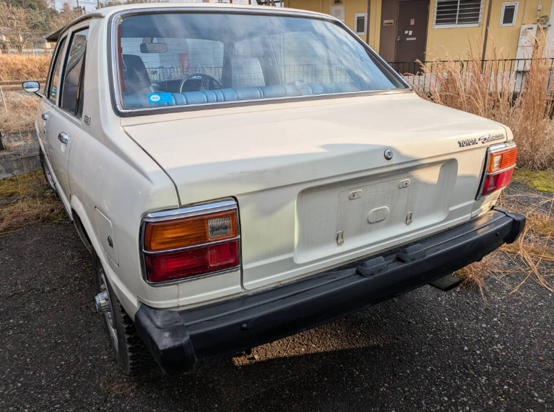 ヤフオクで中古車を見ていたら・・・ 初代 ターセル 出たぁぁぁ😝😝😝