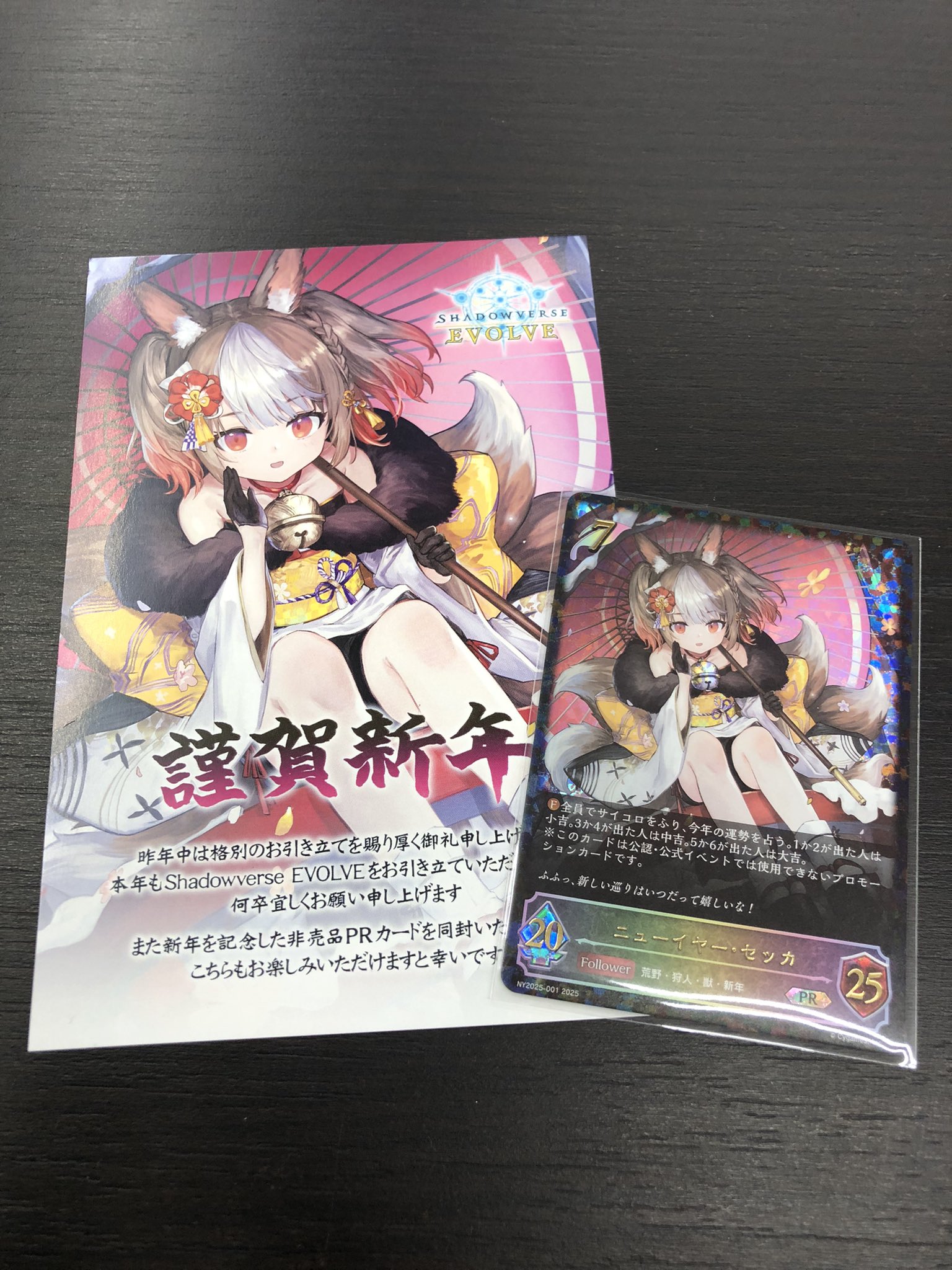 ShadowverseEvolve ニューイヤー・セッカ PR ニューイヤー・セッカ PR
