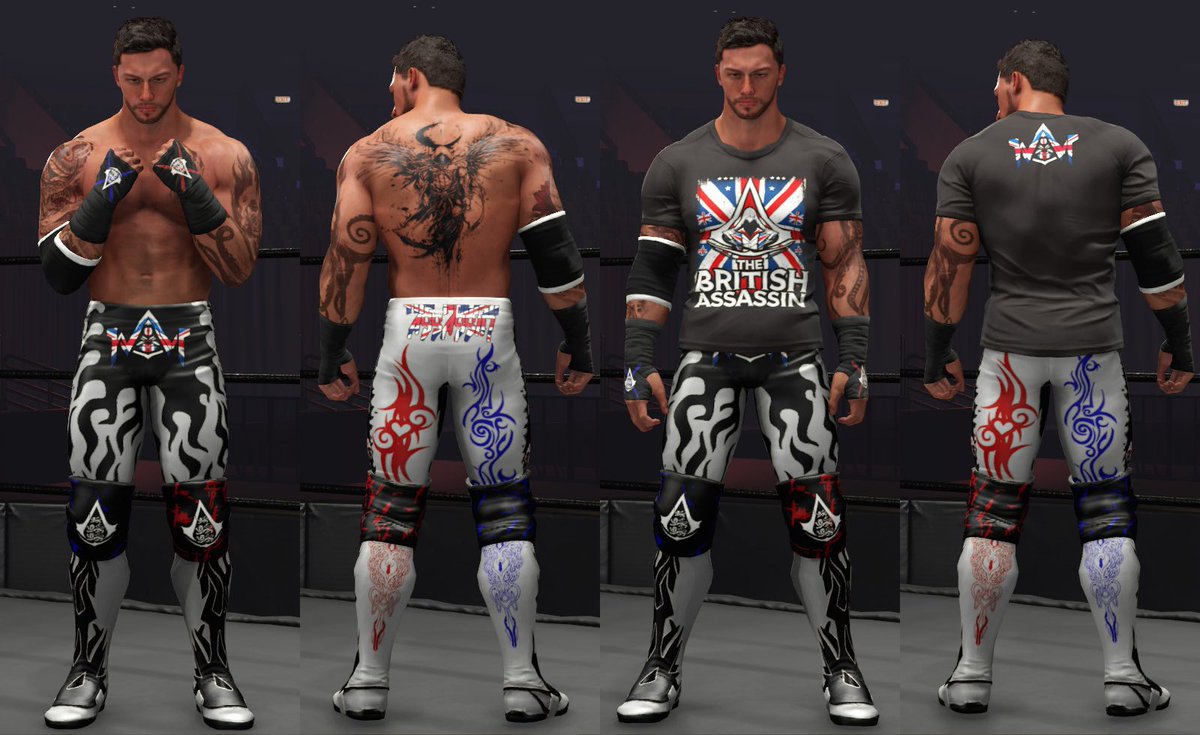 TheAssassinWAM's tweet photo. My gear had been made and arrived, just weeks before AVW Fallen Empire. Cannot wait to support the UK, my second home in front of my fans. I’m soo ready!

#EFED #WWE #WWE2K24 #Wrestling #CAW #wwecaw #wweefed #wweuniverse #cawmunity #cawmmunity #gaming #promotwt #wwe2K #mitb #avw https://t.co/hRa4rkgIsc