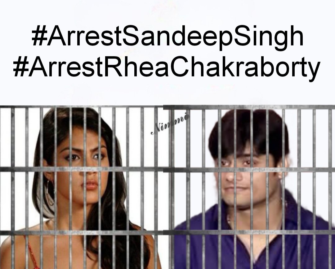 IMNimmi68's tweet image. #JusticeForSushantSinghRajput is overdue
Please 
#ArrestRheaChakraborty
#ArrestSandeepSingh 

@PMOIndia @HMOIndia @rashtrapatibhvn @Copsview @MLJ_GoI @CBIHeadquarters 

Wake Up CBI InSSRCase