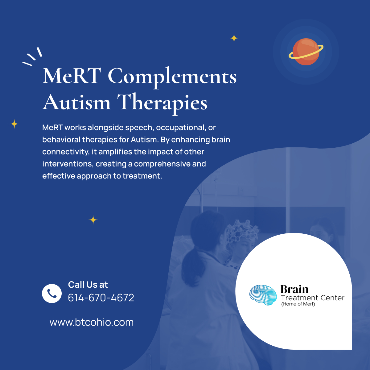 brain_tmc's tweet image. Combining therapies can lead to better outcomes for Autism. MeRT enhances brain connectivity, working hand in hand with other interventions for a comprehensive approach. 

#MainevilleOH #NeurologicalClinic #AutismSupport