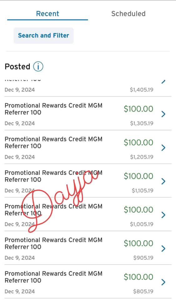 Lul_Ole_Me's tweet photo. Earn $100 per friend that opens a checking account with Citibank. No deposit needed. Proof they pay every Tuesday https://t.co/VDf1uN5WVI https://t.co/sOMu55xohc