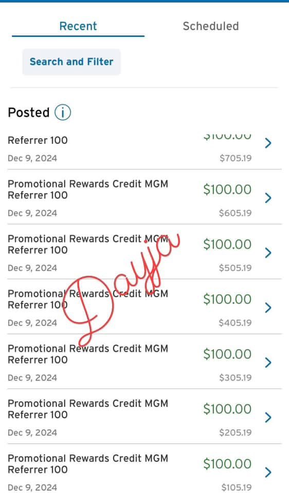 Lul_Ole_Me's tweet photo. Earn $100 per friend that opens a checking account with Citibank. No deposit needed. Proof they pay every Tuesday https://t.co/VDf1uN5WVI https://t.co/sOMu55xohc
