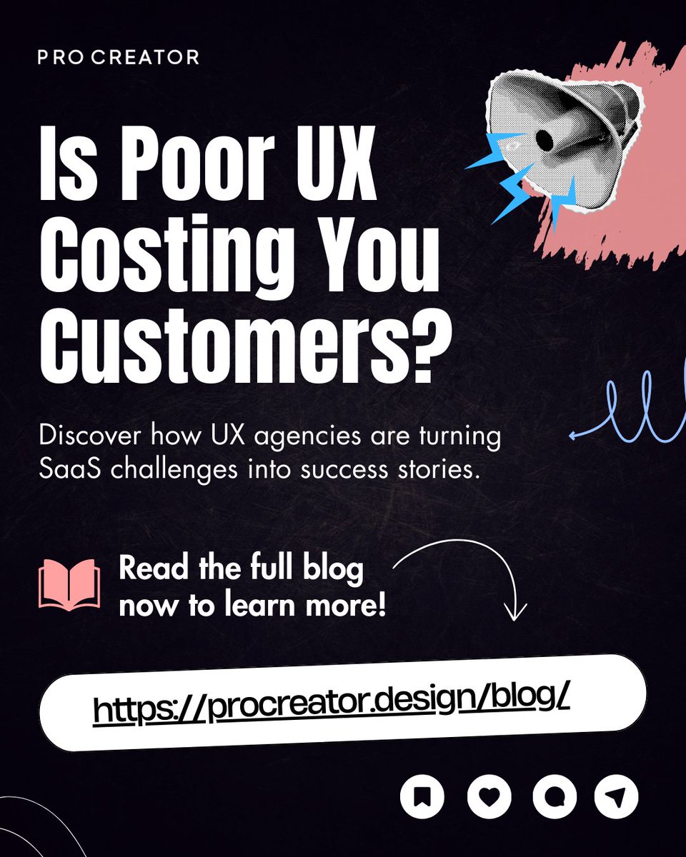 Discover why top SaaS brands turn to UX agencies to fix churn, boost retention, and deliver unmatched user experiences.

Don’t miss the hard-hitting numbers and actionable insights. Swipe through our carousel to learn more.

Read the full blog: zurl.co/lhUaw 

#uxdesign