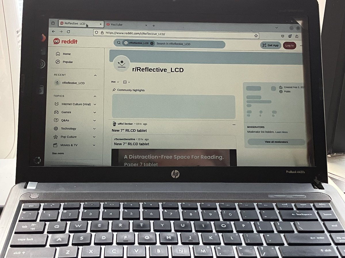 deulamco's tweet image. Now I can enjoy the code without LED backlight but only sunlight instead ...  

Somewhat like a reversed #RLCD, instead of taking light from front to reflect back, this take sun-light from behind 🤷‍♂️