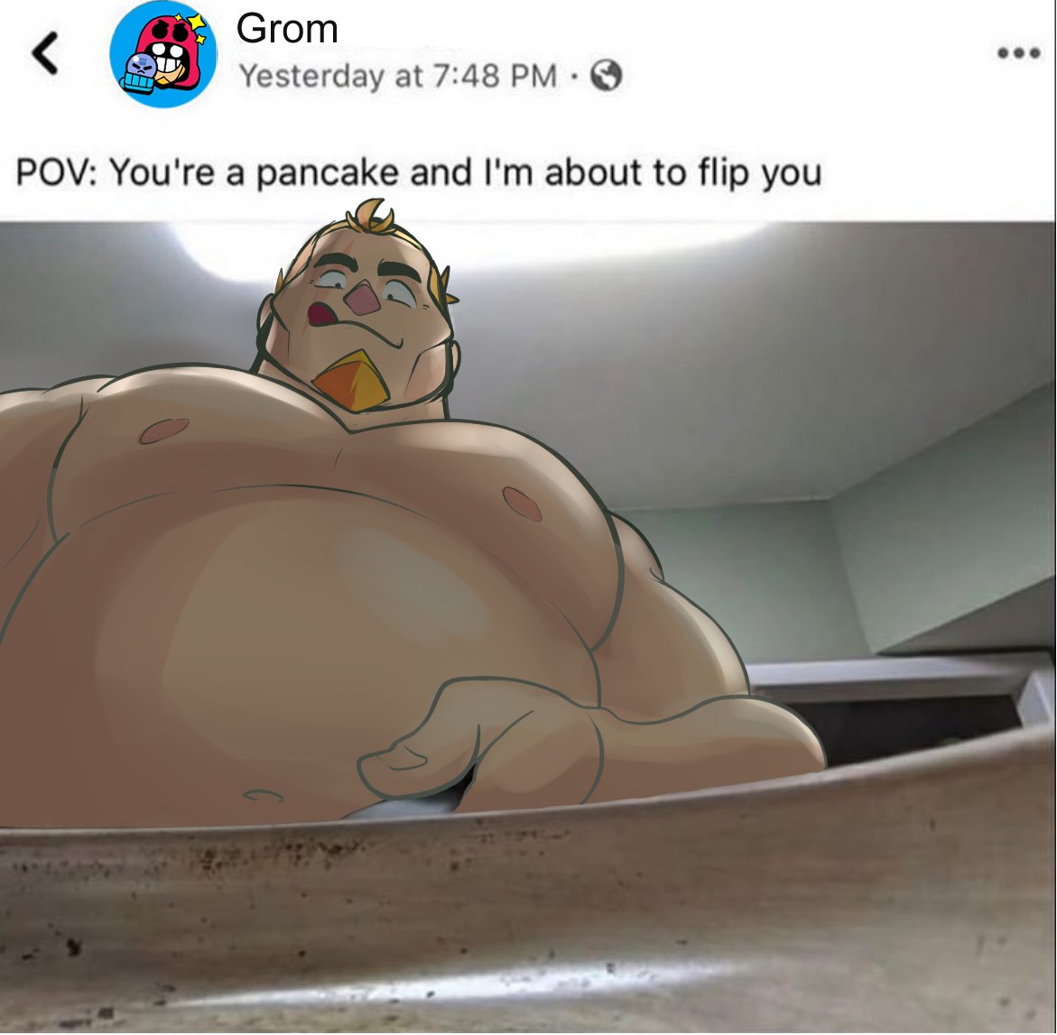 GleznorX's tweet photo. POV 🥞✨ https://t.co/QwaLnzvB8X