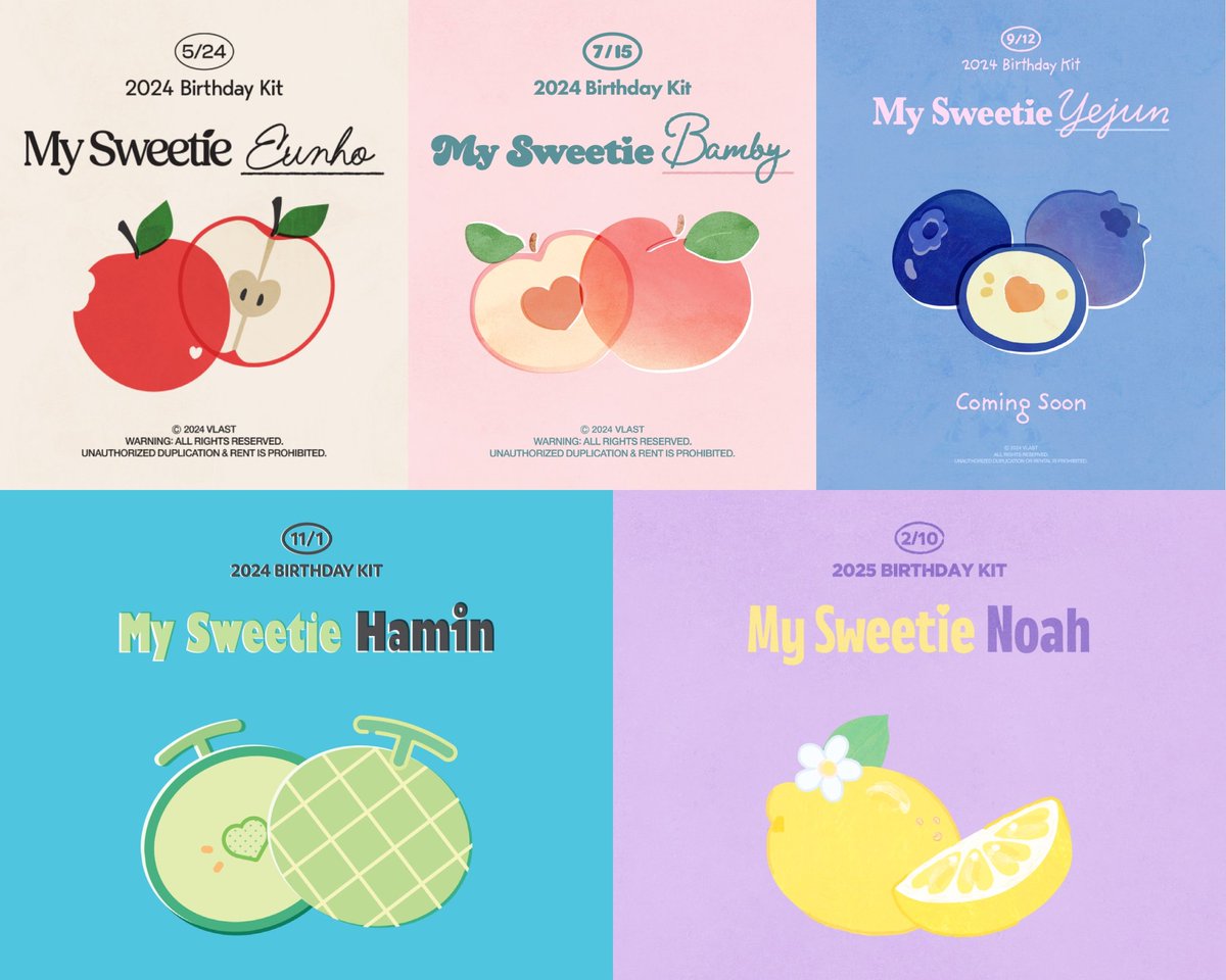 PLAVE | 플레이브 PLAVE Yejun/Noah/Bamby/Eunho poca bulk wts