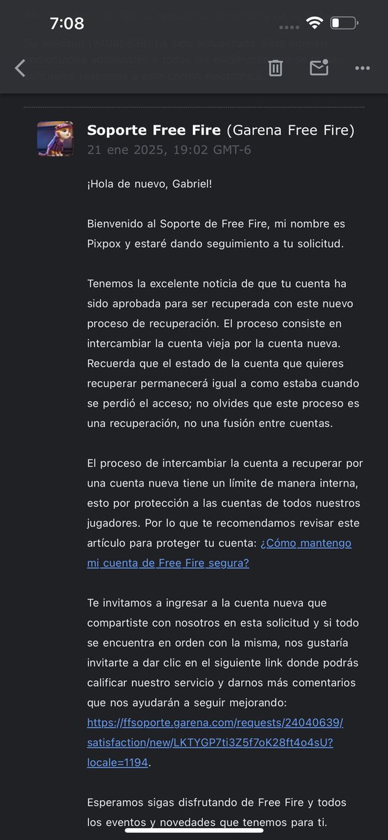 keneki_76's tweet photo. Bueno después de muchos intentos de intentar recuperar mi cuenta de #freefire lo pude lograr, al menos algo pude recuperar del bando masivo que hicieron los idiotas de #Meta #Metaresponde https://t.co/5D0HiCFgrw