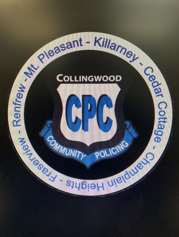 CollingwoodcpcC's tweet photo. 1/2
Tue. Jan. 21st
@CollingwoodCPC dispatched our
#MountPleasant #Team to our
#MountPleasant #PatrolBase CPC to check
#MountPleasant
#Community
& Beyond.
Itβs a cold & dark night but our members Alex,Jay,
Sagan,Justin & Devin
were dealing w/ issues & a High Visibility Presence. https://t.co/zbHPOQZIVm