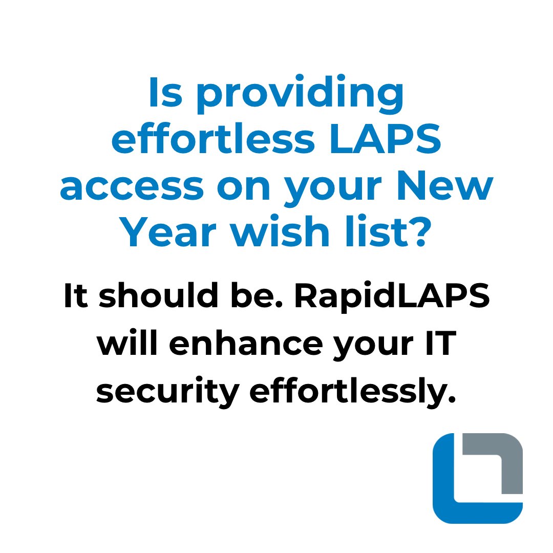 lithnet_io's tweet image. With RapidLAPS, logging into LAPS accounts has never been easier. No more password hassles—just scan a QR code and go! Enhance your IT security with zero effort.
#Lithnet #Laps #Rapidlaps #Passwordless