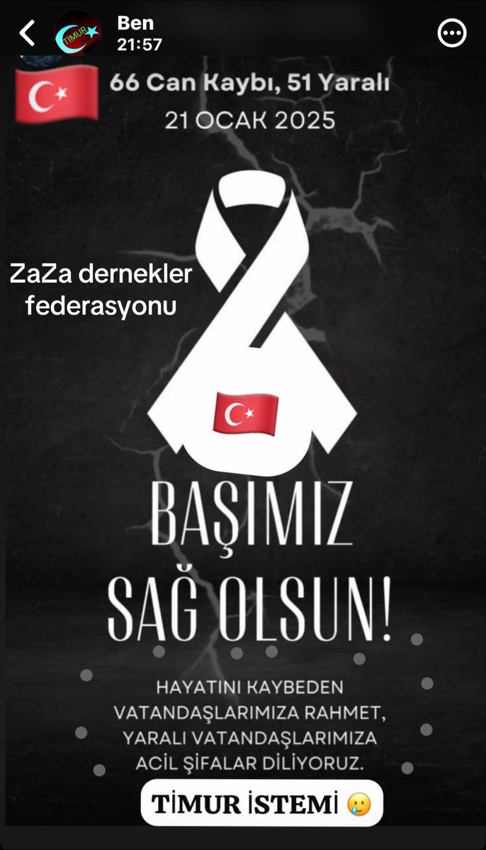 Bolu Kartalkaya otelde çıkan yangın sonucu hayatını kaybeden vatandaşlarımıza Allah’tan rahmet yaraları acil şifalar diliyorum ailelerine baş sağlığı milletimizin başı sağ olsun