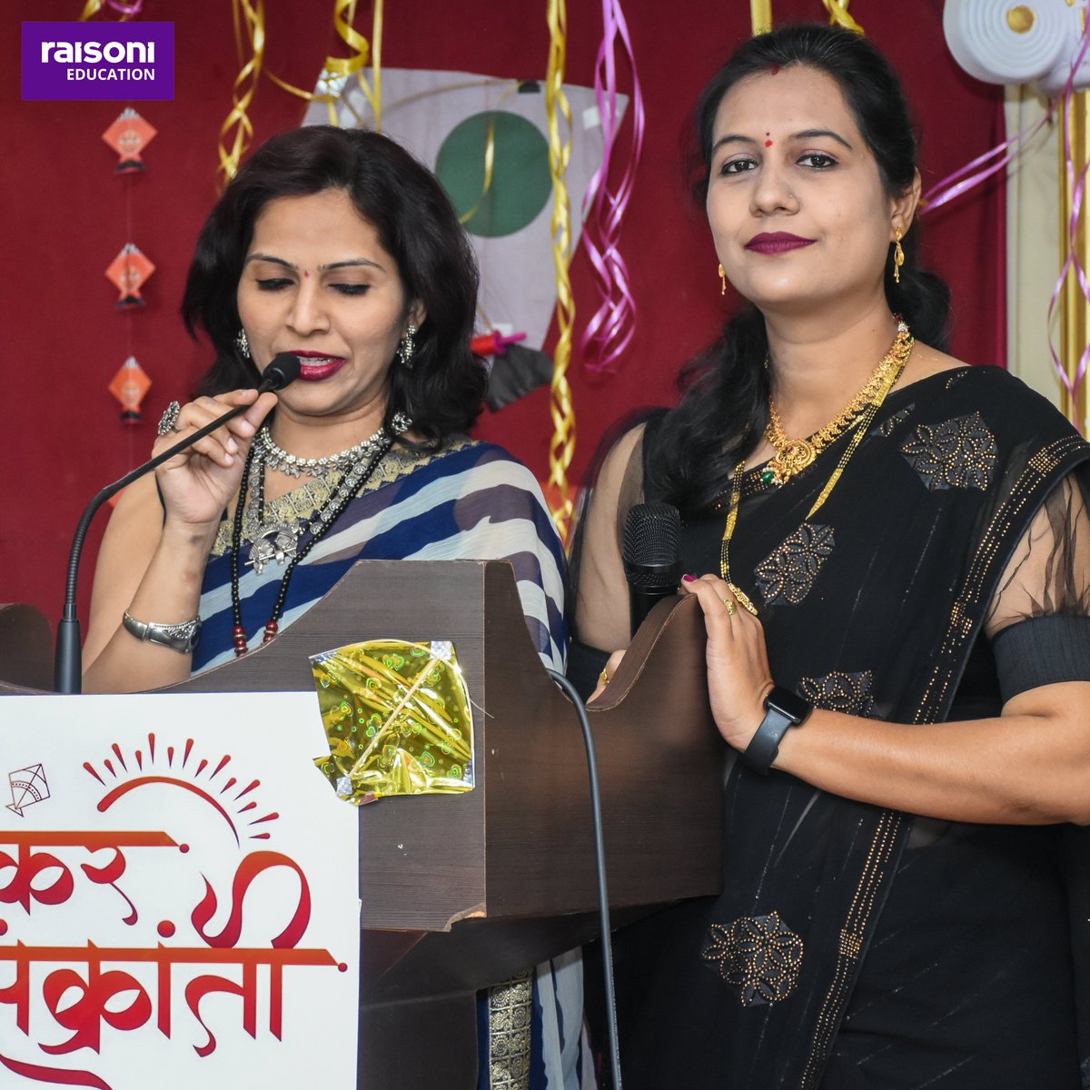 raisoniworld's tweet photo. Celebrating tradition and togetherness! GHRCEM, Nagpur, hosted the Haldi Kumkum program, fostering unity and cultural spirit among students and staff. A beautiful celebration of heritage and harmony!
#RaisoniEducation #AVisionBeyond #Empowerment #CommunityGrowth #ProudlyRaisonian https://t.co/KIQX1iTon5