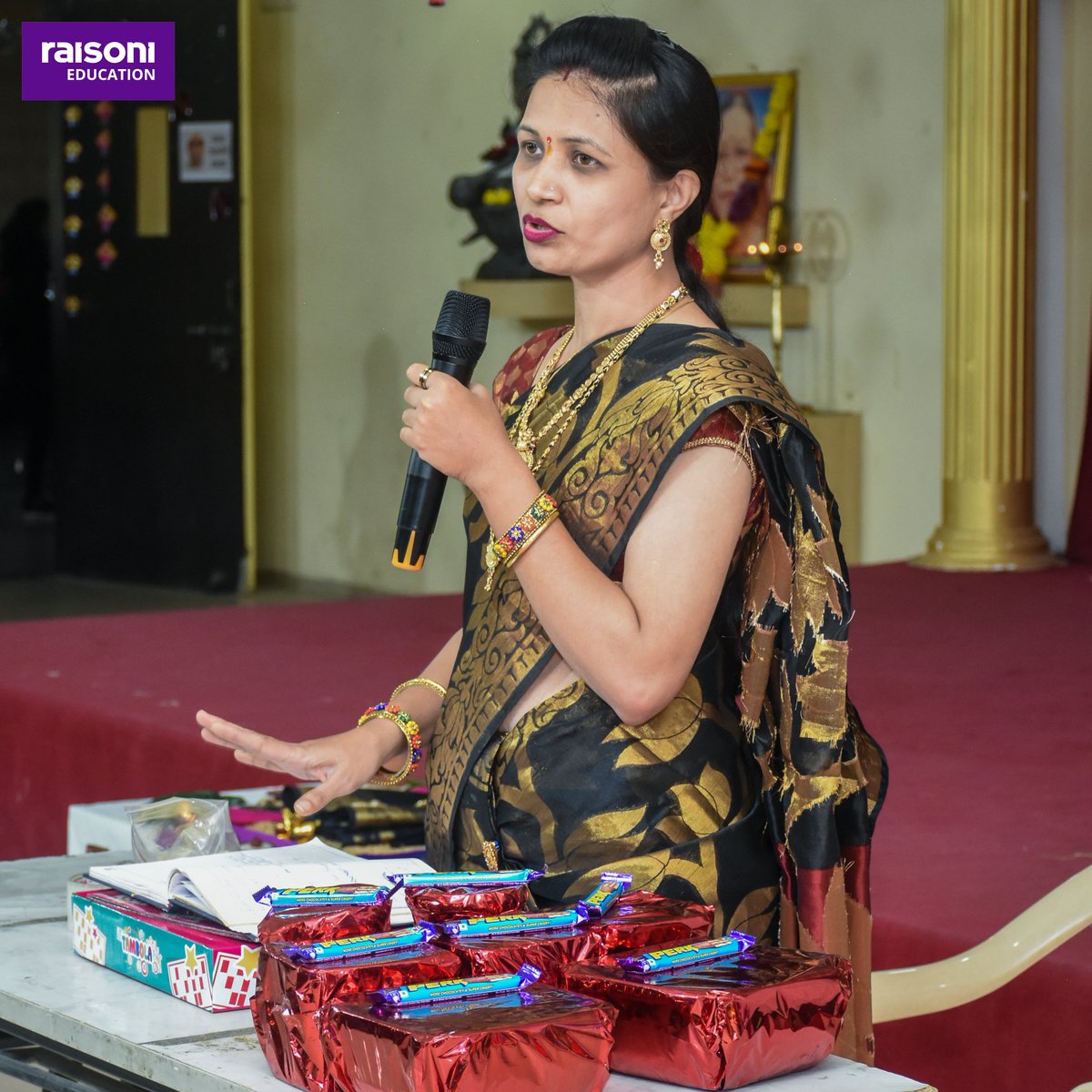 raisoniworld's tweet photo. Celebrating tradition and togetherness! GHRCEM, Nagpur, hosted the Haldi Kumkum program, fostering unity and cultural spirit among students and staff. A beautiful celebration of heritage and harmony!
#RaisoniEducation #AVisionBeyond #Empowerment #CommunityGrowth #ProudlyRaisonian https://t.co/KIQX1iTon5