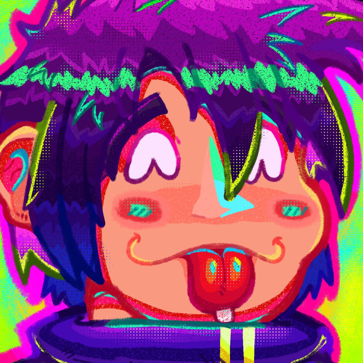 Comisión de HeadShot para el chango @DaBananaPunk Muchas gracias por el apoyo !✨