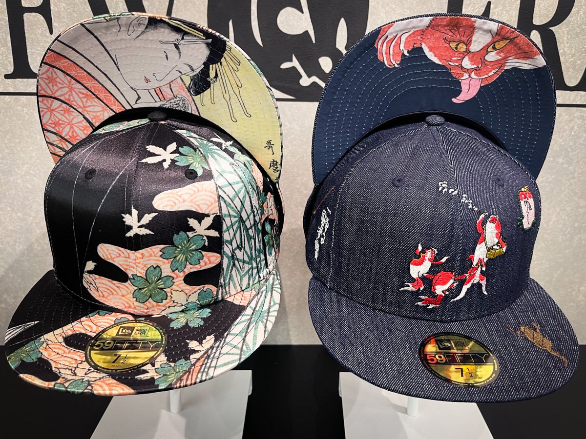超美品】New Era ニューエラ 東京国立博物館 喜多川歌麿【7 3/8