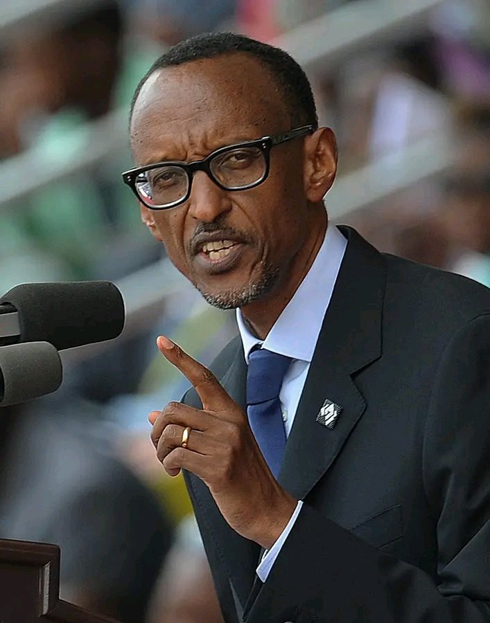 MaziCUmeh1's tweet photo. "I was born here in (Rwanda), I grew up in Uganda, my wife was born in Burundi, we met in Kenya. So, Africans that's who we are. We are brothers, we are sisters." - Paul Kagame (President of Rwanda)
#WeAreAfricans
#WeMustStandTogether
#ChibuikemBiafraChild https://t.co/j8KV7AbjPf