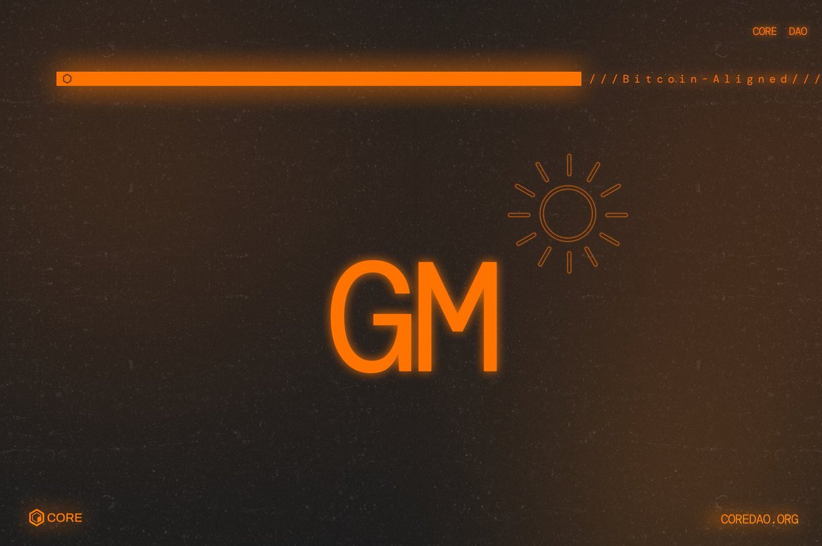 moini_nelson's tweet image. GM #Coreroshis!