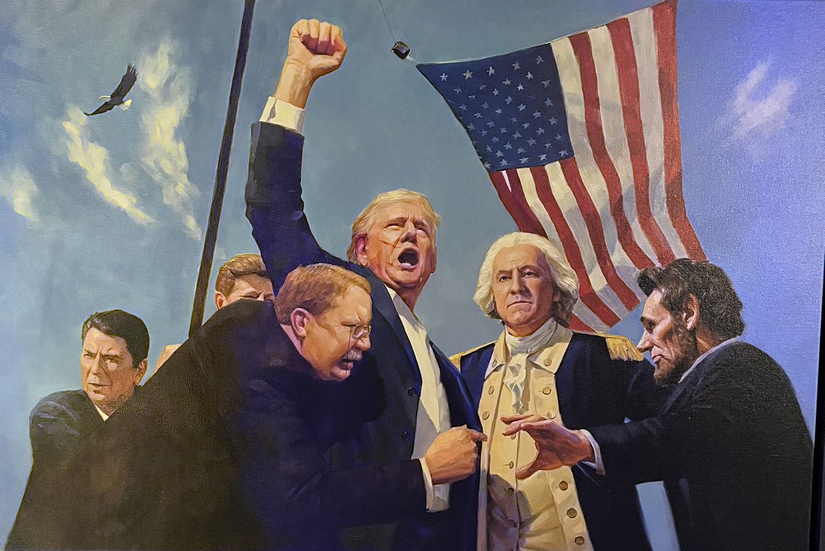 Wall_St_Custo's tweet photo. This is the painting I bought my father for Christmas this year. 

I catch him just standing and staring at it sometimes. 

Nothing makes me happier 🇺🇸🇺🇸🇺🇸 https://t.co/ORiIyRE05G