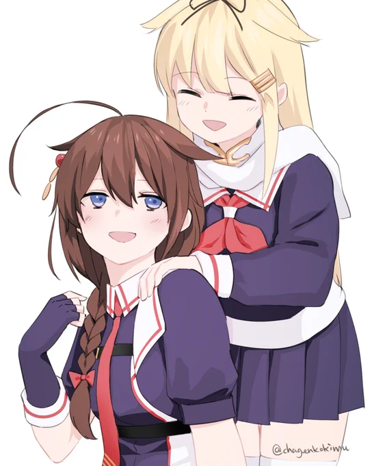 時雨夕立 #艦これ 
