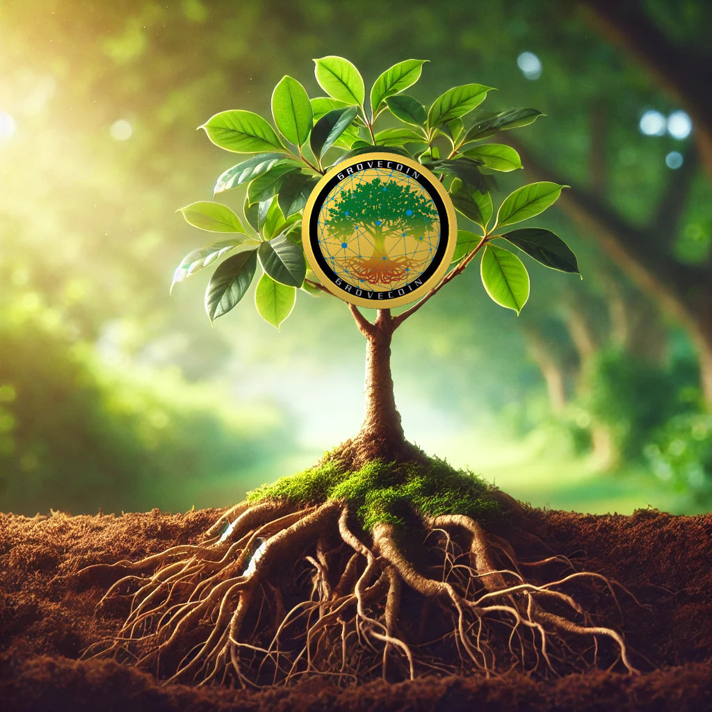 GroveCoin Official tweet media