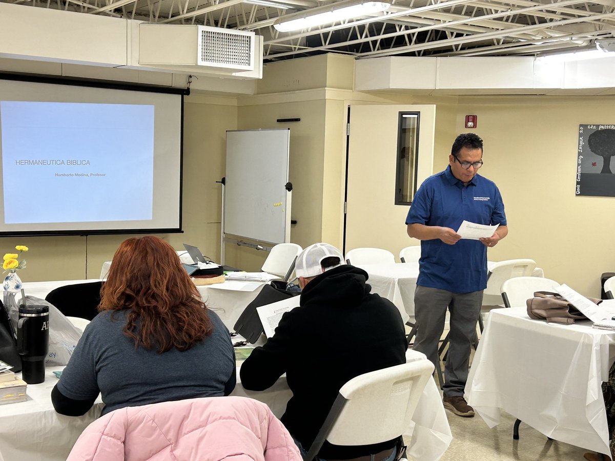 Tonight we opened our newest Spanish extension in Huntsville at Iglesia Bautista Familia de la Fe. They are being led by Dr. Humberto Medina. We are grateful for a successful launch.