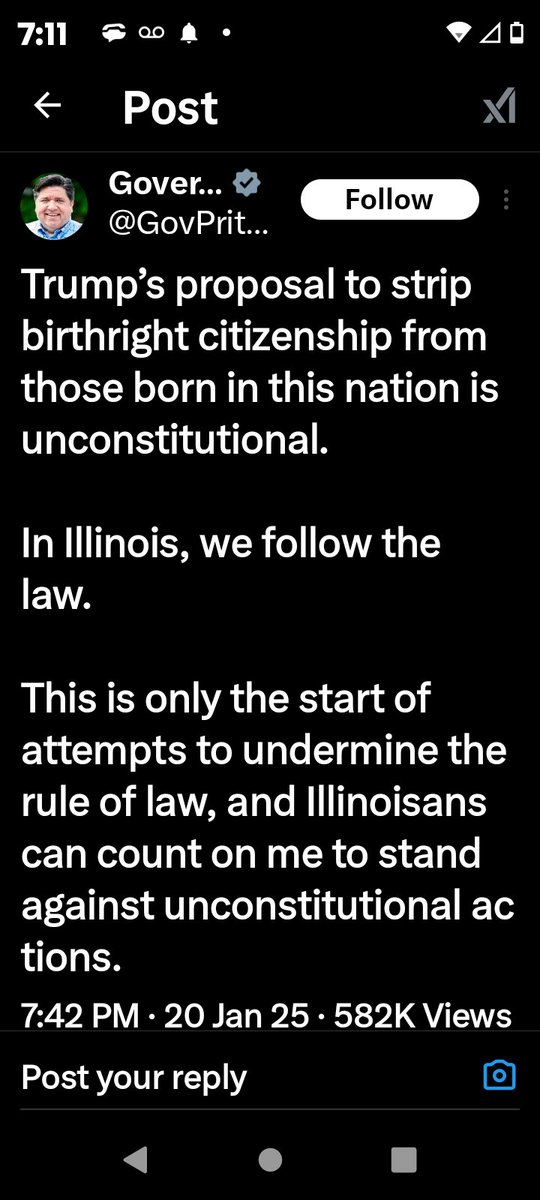 The Illinois Governor is an idiot. 
That's all.