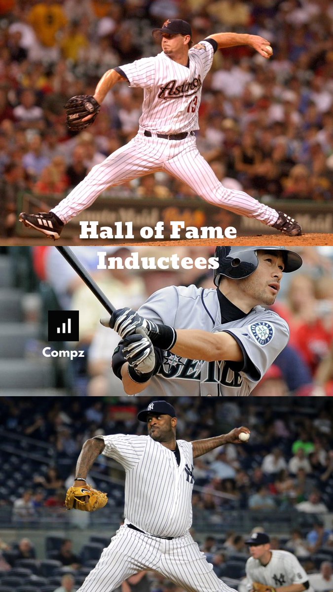 compznyc's tweet photo. Ichiro Suzuki, CC Sabathia, and Billy Wagner inducted into the baseball Hall of Fame #halloffame #mlb #baseball #baseballcards #whodoyoucollect #topps #baseballboys #baseballlife #baseballszn #baseballtiktoks #baseballseason #baseballplayer #sports #sportscards https://t.co/9y7E7r0tby