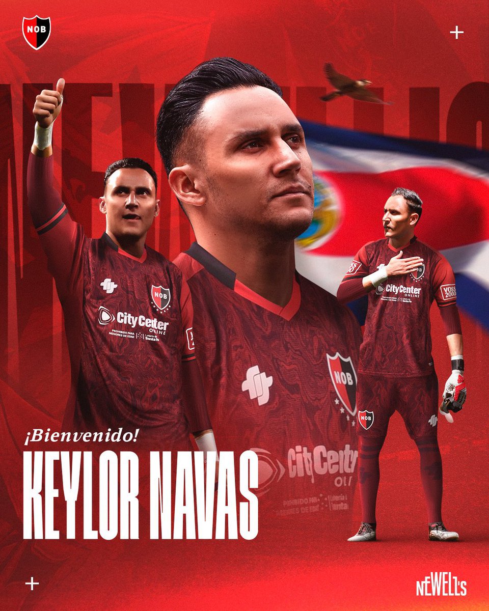KevinJimenezCR's tweet photo. OFICIAL: Keylor Navas presentado en Newell’s de Argentina https://t.co/kBnPJYjYWf