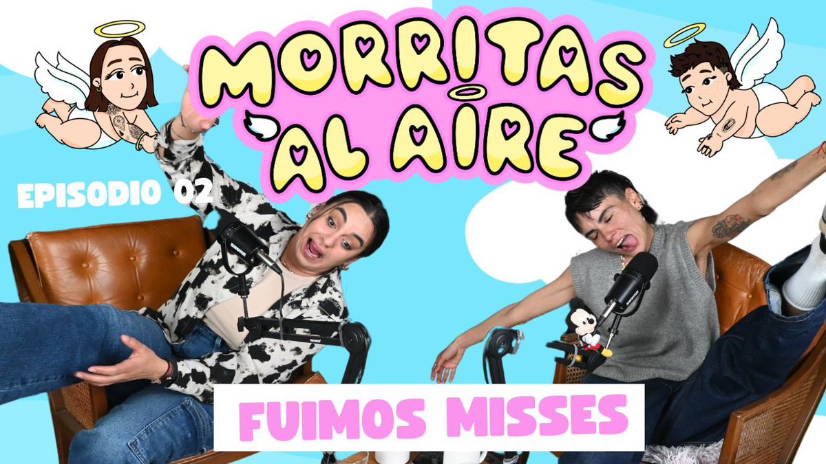 Nos vemos hoy a las 8:00 PM por YouTube 
Ep. 2 🪽 Morritas al Aire
