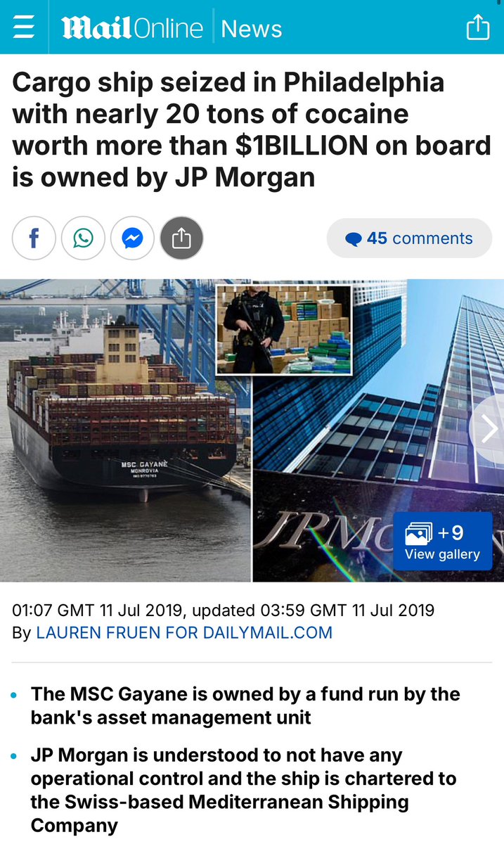 🚨Promise made, promise kept, this time. Ross Ulbright is free. Keep holding present trump accountable! 

✡️When will anyone from JP Morgan be accountable for trafficking 20 tons of cocaine worth more than $1BILLION on board their ship? You know since the government cares about