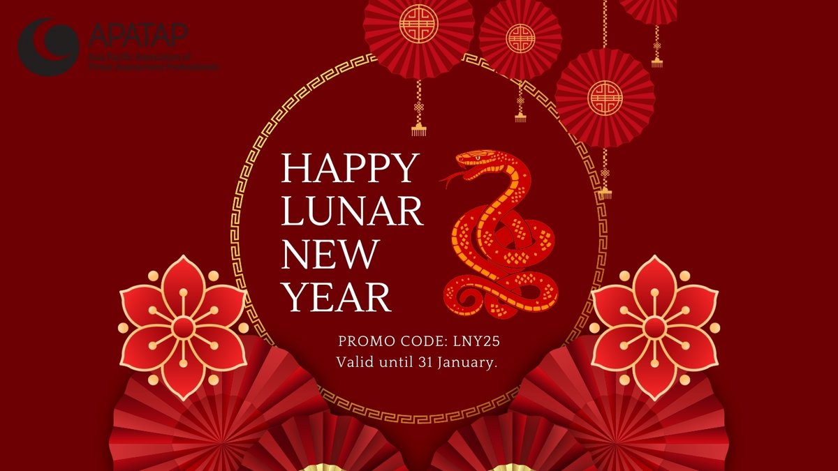 We want to offer a 8% discount for the 2025 Conference registrations until 31 January. Just use the promo code LNY25 at checkout.  We'll be releasing more information about our keynote speakers &amp; workshops shortly!  

#APATAP #ThreatAssessment #ThreatManagement