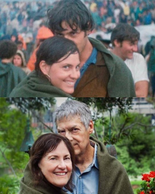 jesus_osorior's tweet photo. 17. Una pareja en Woodstock: 48 horas después de conocerse, y la misma pareja 50 años después, todavía juntos.

"Nos conocíamos hacía menos de 48 horas cuando se tomó esa foto", revelaron Judy y Jerry Griffin. https://t.co/vBbWWZ0Uln