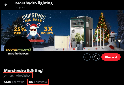 Mars Hydro | Since 2009 tweet media