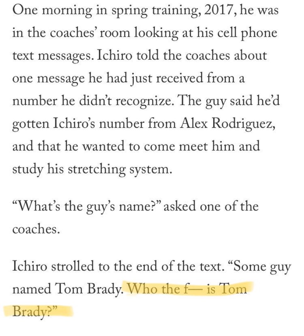 One of the best Ichiro stories 😂