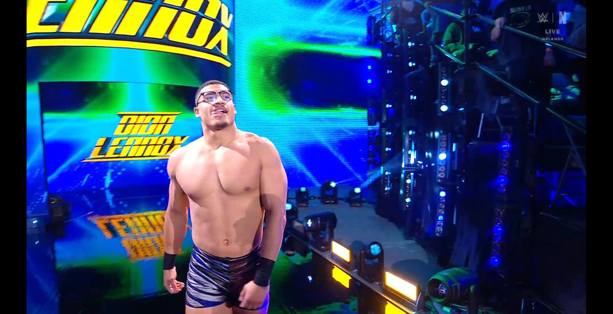 SKWrestling_'s tweet image. Dion Lennox vs Wes Lee is going on right now. 
#WWENXT