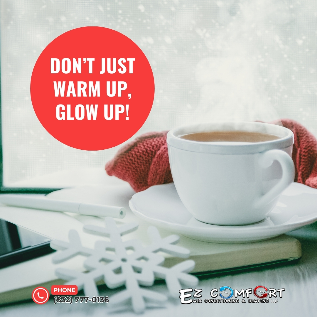 EZCOMFORTAIR's tweet photo. Don’t Just Warm Up, Glow Up! ✨🔥❄️
Turn the winter blues into golden hues!
From frosty mornings to starry nights, your home deserves more than a warm-up — it’s time for a full-on glow-up
#GlowYourHome
#StayToastyHouston
#CozyStyle
#WarmVibesOnly
#ComfortAndCozy
#FrostFreeFeels https://t.co/U4zuVKHCfd