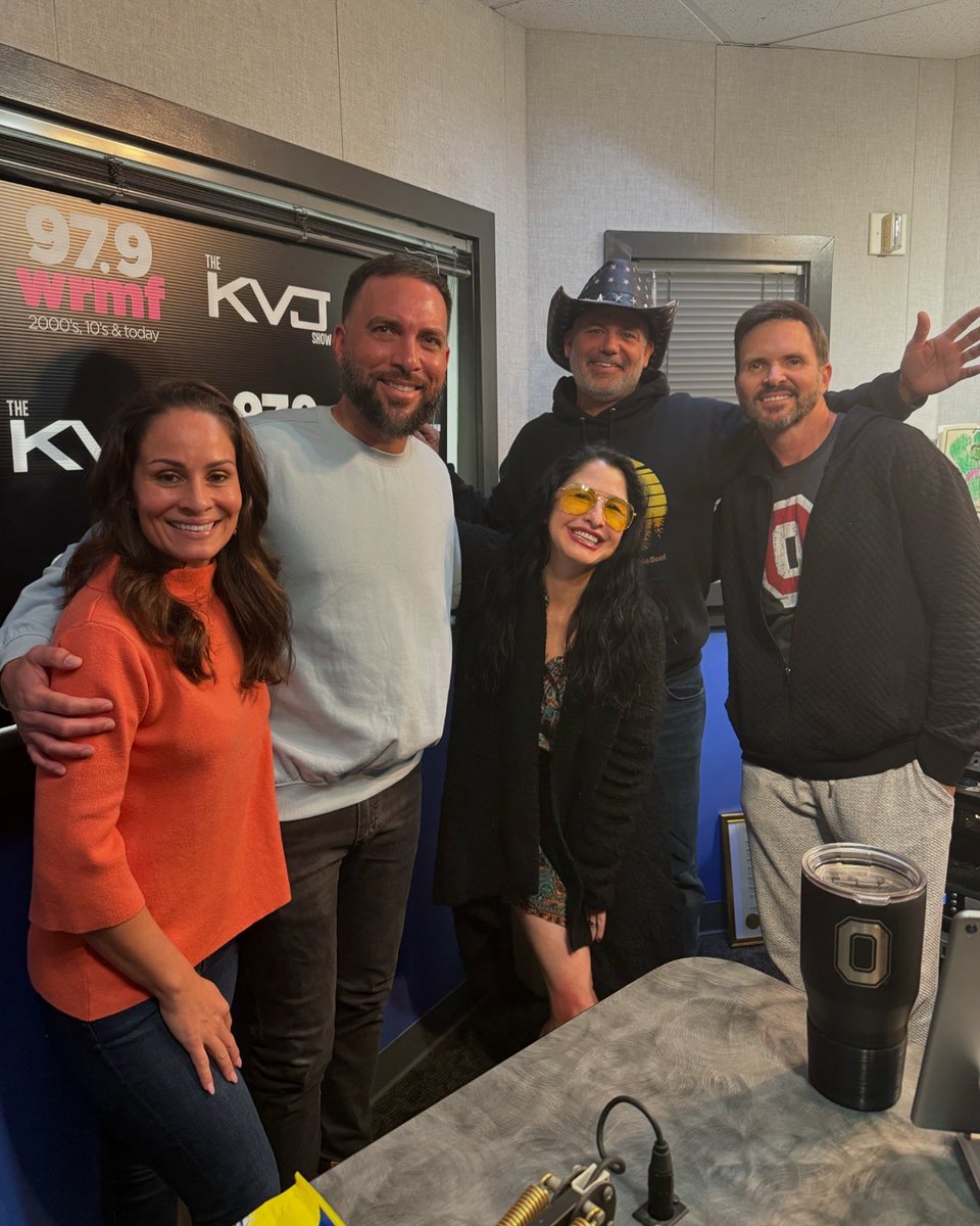 EddyPuyol's tweet photo. Had a #goodtime on @KVJShow talking about the South Florida Fair gig we’re doing on 1/28 at 6:45pm on the @CocaCola stage. Thanks @kevinrolston, @VirginiaKVJ and @JasonBigfoot for having me on the show. https://t.co/gurcMVt8ON https://t.co/y4RLBoAhSk