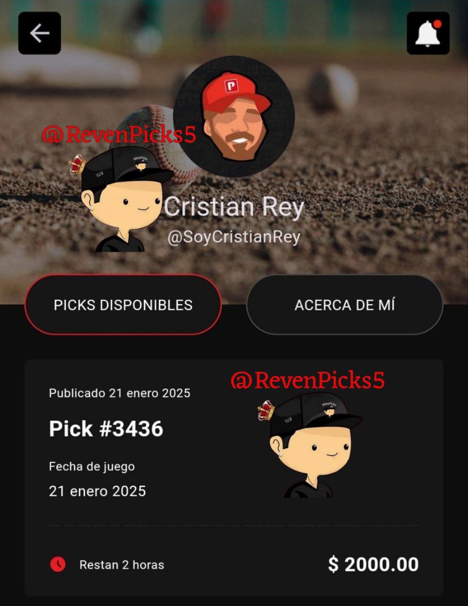 PickDLRey's tweet photo. NUEVO PICK DE CRISTIAN REY NBA 🏀DE LA APP

COSTO EN LA APP: $2,000MXN 
COSTO CONMIGO : $000  

CRISTIAN REY MODO FUEGO 🔥

+135 ❤️🔄💭 PARA REGALARLES EL PICK DE CRISTIAN 

LO PUEDEN VER AQUÍ 👉🏽 https://t.co/mFb4plOKur https://t.co/Ypd9tLAReL