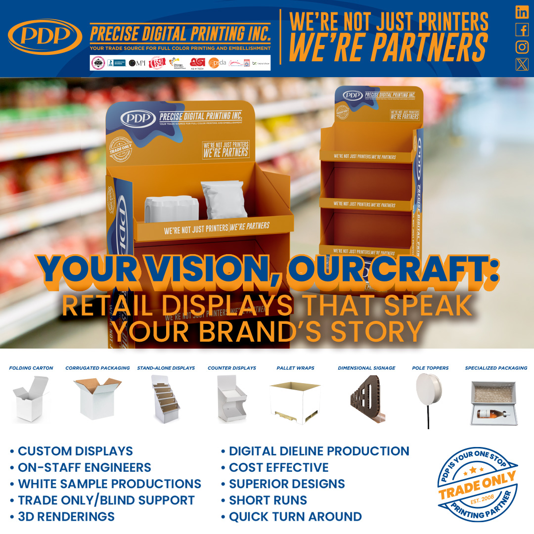PrintingPrecise's tweet image. Your Vision, Our Craft: We're your trade partner for short or large run corrugated retail displays! #largeformatprinting #printingindustry #printingservices #printingcompany #corrugatedpackaging #popdisplay #displaysolutions

Learn more here »» precisedigitalprinting.com
