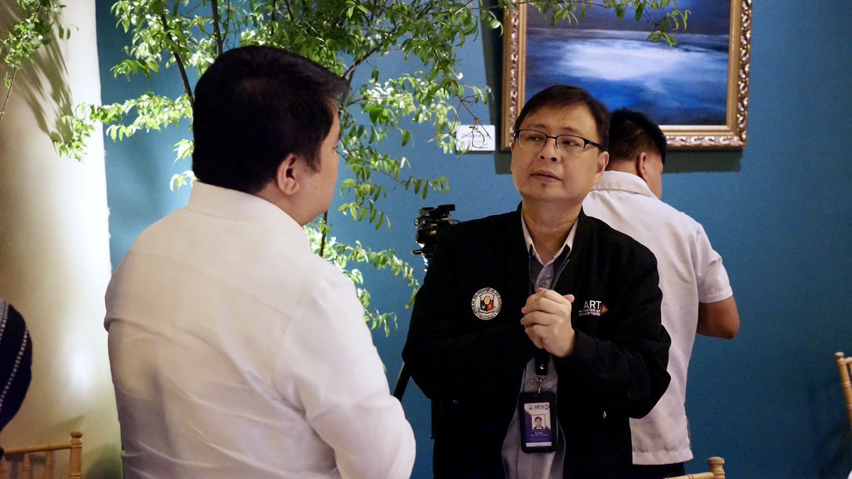 ARTAgovph's tweet photo. 22 January 2025 | On 21 January 2025, Anti-Red Tape Authority (ARTA) Secretary Ernesto V. Perez together with Department of Trade and Industry - Board of Investments (DTI-BOI) Executive Director Atty. Bobby G. Fondevilla, https://t.co/gx8xWjS093