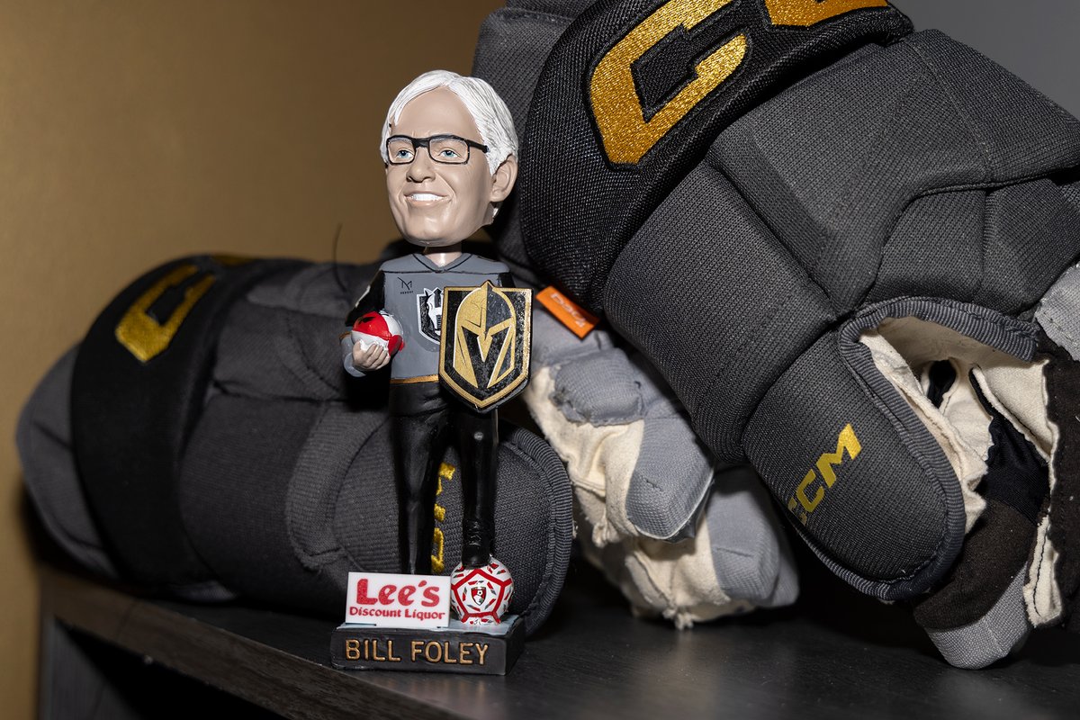 The man certainly deserves one. #VegasBorn owner Bill Foley getting his own bobblehead. Read the <a href="/LVSportsBiz/">LVSportsBiz.com</a> story that has the bobblehead giveaway details: lvsportsbiz.com/2025/01/21/eve…
<a href="/afcbournemouth/">AFC Bournemouth 🍒</a> <a href="/HSKnights/">⚔️ - Henderson Silver Knights</a> <a href="/LeesFamilyForum/">Lee’s Family Forum</a> <a href="/GoldenKnights/">Vegas Golden Knights</a> <a href="/KnightHawksIFL/">Vegas Knight Hawks</a>