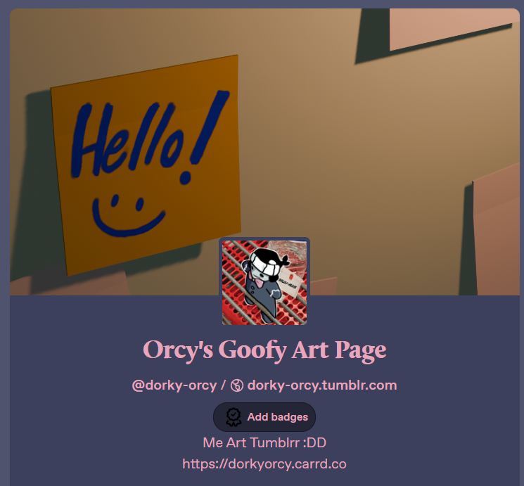 YourOrcy's tweet photo. Hallo! Long time no see! The past few months have been quite busy for me. I just wanted to let everyone know that I won't be posting here anymore but you can find me and my work on Bluesky and Tumblr! https://t.co/fpWDppl5QK