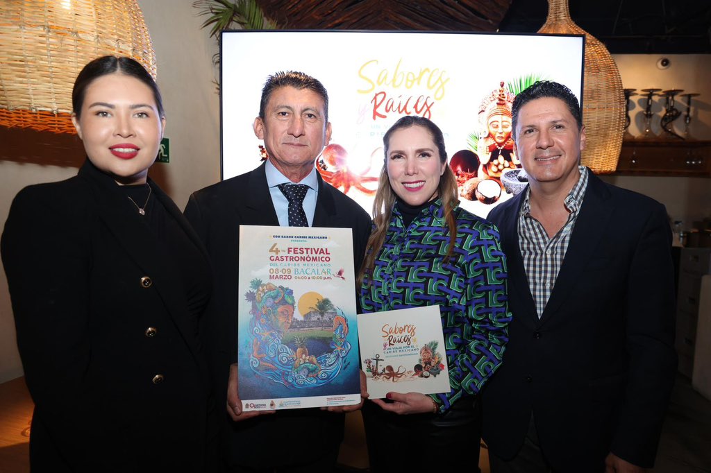 Isla Mujeres, un referente gastronómico mundial en FITUR 2025

Isla Mujeres, Quintana Roo, 21 de enero de 2025.- Como parte de la destacada agenda que la delegación de Quintana Roo lleva a cabo en la Feria Internacional de Turismo (FITUR) 2025, la Presidenta Municipal de Isla